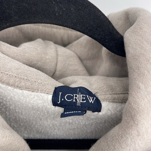 J. Crew heavy weight hooded pullover sweatshirt sz L - Picture 5 of 7